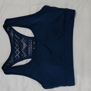 ZYIA Blue Bomber Bra Med